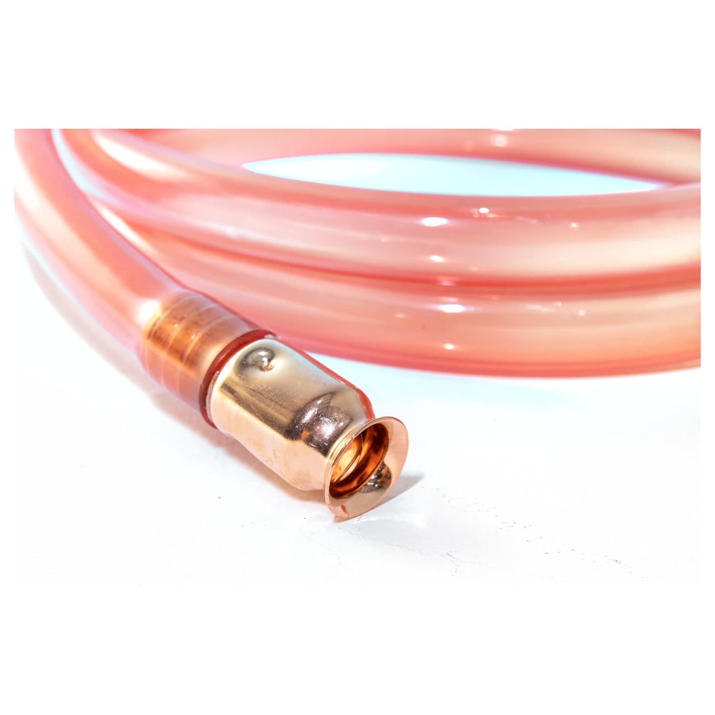Close-up of the FlowPro Original — 1" ID × 6' Self-Priming Siphon jiggler nozzle